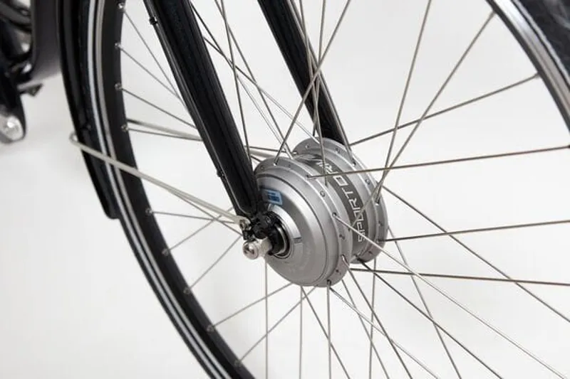 Ridgeback Electron Electric Step Through Frame Bike in Black-5